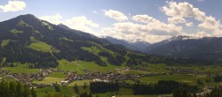 Archiv Foto Webcam Dorfkamera über Westendorf am Wilden Kaiser 11:00