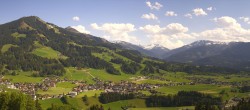 Archiv Foto Webcam Dorfkamera über Westendorf am Wilden Kaiser 15:00