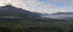 Archiv Foto Webcam Dorfkamera über Westendorf am Wilden Kaiser 06:00
