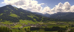 Archiv Foto Webcam Dorfkamera über Westendorf am Wilden Kaiser 11:00