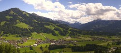 Archiv Foto Webcam Dorfkamera über Westendorf am Wilden Kaiser 13:00