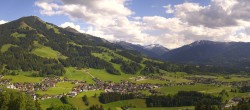 Archiv Foto Webcam Dorfkamera über Westendorf am Wilden Kaiser 15:00