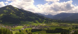 Archiv Foto Webcam Dorfkamera über Westendorf am Wilden Kaiser 13:00