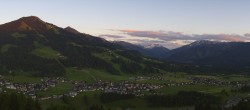 Archiv Foto Webcam Dorfkamera über Westendorf am Wilden Kaiser 19:00