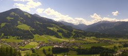 Archiv Foto Webcam Dorfkamera über Westendorf am Wilden Kaiser 11:00