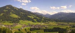 Archiv Foto Webcam Dorfkamera über Westendorf am Wilden Kaiser 15:00