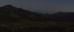 Archiv Foto Webcam Dorfkamera über Westendorf am Wilden Kaiser 21:00
