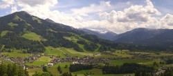 Archiv Foto Webcam Dorfkamera über Westendorf am Wilden Kaiser 13:00