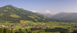 Archiv Foto Webcam Dorfkamera über Westendorf am Wilden Kaiser 17:00