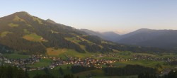 Archiv Foto Webcam Dorfkamera über Westendorf am Wilden Kaiser 19:00
