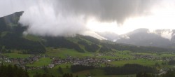 Archiv Foto Webcam Dorfkamera über Westendorf am Wilden Kaiser 17:00