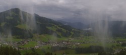 Archiv Foto Webcam Dorfkamera über Westendorf am Wilden Kaiser 19:00