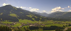 Archiv Foto Webcam Dorfkamera über Westendorf am Wilden Kaiser 09:00