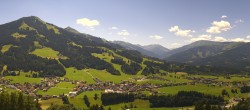 Archiv Foto Webcam Dorfkamera über Westendorf am Wilden Kaiser 11:00