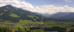 Archiv Foto Webcam Dorfkamera über Westendorf am Wilden Kaiser 13:00