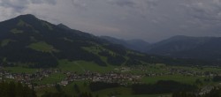 Archiv Foto Webcam Dorfkamera über Westendorf am Wilden Kaiser 19:00