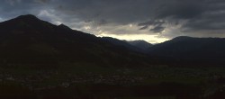 Archiv Foto Webcam Dorfkamera über Westendorf am Wilden Kaiser 19:00