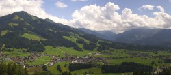 Archiv Foto Webcam Dorfkamera über Westendorf am Wilden Kaiser 13:00