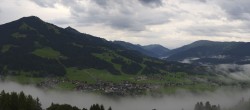 Archiv Foto Webcam Dorfkamera über Westendorf am Wilden Kaiser 06:00
