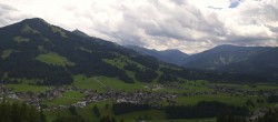 Archiv Foto Webcam Dorfkamera über Westendorf am Wilden Kaiser 13:00