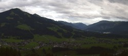 Archiv Foto Webcam Dorfkamera über Westendorf am Wilden Kaiser 19:00