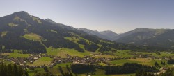 Archiv Foto Webcam Dorfkamera über Westendorf am Wilden Kaiser 09:00
