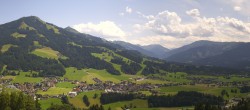 Archiv Foto Webcam Dorfkamera über Westendorf am Wilden Kaiser 13:00