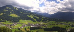 Archiv Foto Webcam Dorfkamera über Westendorf am Wilden Kaiser 13:00