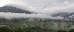 Archiv Foto Webcam Dorfkamera über Westendorf am Wilden Kaiser 07:00