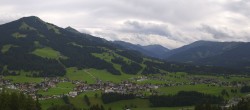 Archiv Foto Webcam Dorfkamera über Westendorf am Wilden Kaiser 13:00