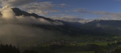 Archiv Foto Webcam Dorfkamera über Westendorf am Wilden Kaiser 06:00