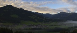 Archiv Foto Webcam Dorfkamera über Westendorf am Wilden Kaiser 05:00
