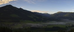 Archiv Foto Webcam Dorfkamera über Westendorf am Wilden Kaiser 06:00
