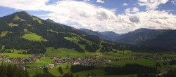 Archiv Foto Webcam Dorfkamera über Westendorf am Wilden Kaiser 13:00