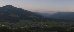 Archiv Foto Webcam Dorfkamera über Westendorf am Wilden Kaiser 19:00