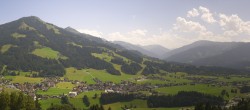 Archiv Foto Webcam Dorfkamera über Westendorf am Wilden Kaiser 13:00