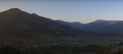 Archiv Foto Webcam Dorfkamera über Westendorf am Wilden Kaiser 05:00