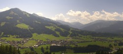 Archiv Foto Webcam Dorfkamera über Westendorf am Wilden Kaiser 11:00