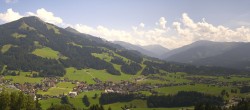 Archiv Foto Webcam Dorfkamera über Westendorf am Wilden Kaiser 13:00