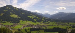 Archiv Foto Webcam Dorfkamera über Westendorf am Wilden Kaiser 13:00
