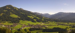 Archiv Foto Webcam Dorfkamera über Westendorf am Wilden Kaiser 15:00