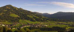 Archiv Foto Webcam Dorfkamera über Westendorf am Wilden Kaiser 17:00