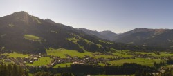 Archiv Foto Webcam Dorfkamera über Westendorf am Wilden Kaiser 09:00