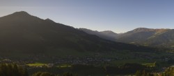 Archiv Foto Webcam Dorfkamera über Westendorf am Wilden Kaiser 07:00