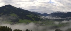 Archiv Foto Webcam Dorfkamera über Westendorf am Wilden Kaiser 08:00