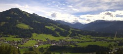 Archiv Foto Webcam Dorfkamera über Westendorf am Wilden Kaiser 13:00
