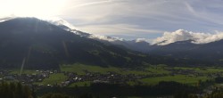 Archiv Foto Webcam Dorfkamera über Westendorf am Wilden Kaiser 09:00
