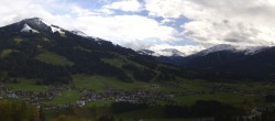 Archiv Foto Webcam Dorfkamera über Westendorf am Wilden Kaiser 13:00