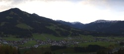 Archiv Foto Webcam Dorfkamera über Westendorf am Wilden Kaiser 06:00