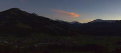 Archiv Foto Webcam Dorfkamera über Westendorf am Wilden Kaiser 17:00